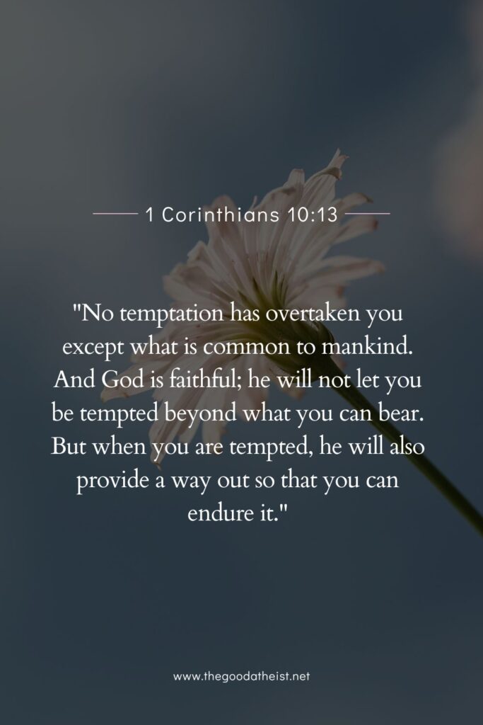 Bible Verses About Temptation