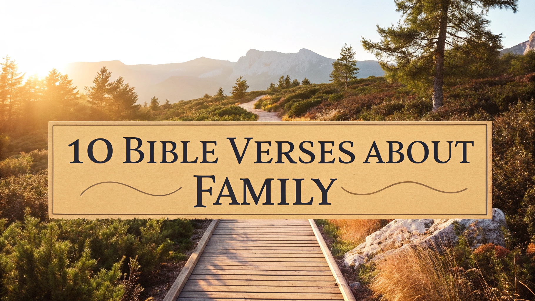 Bible Verses About Family