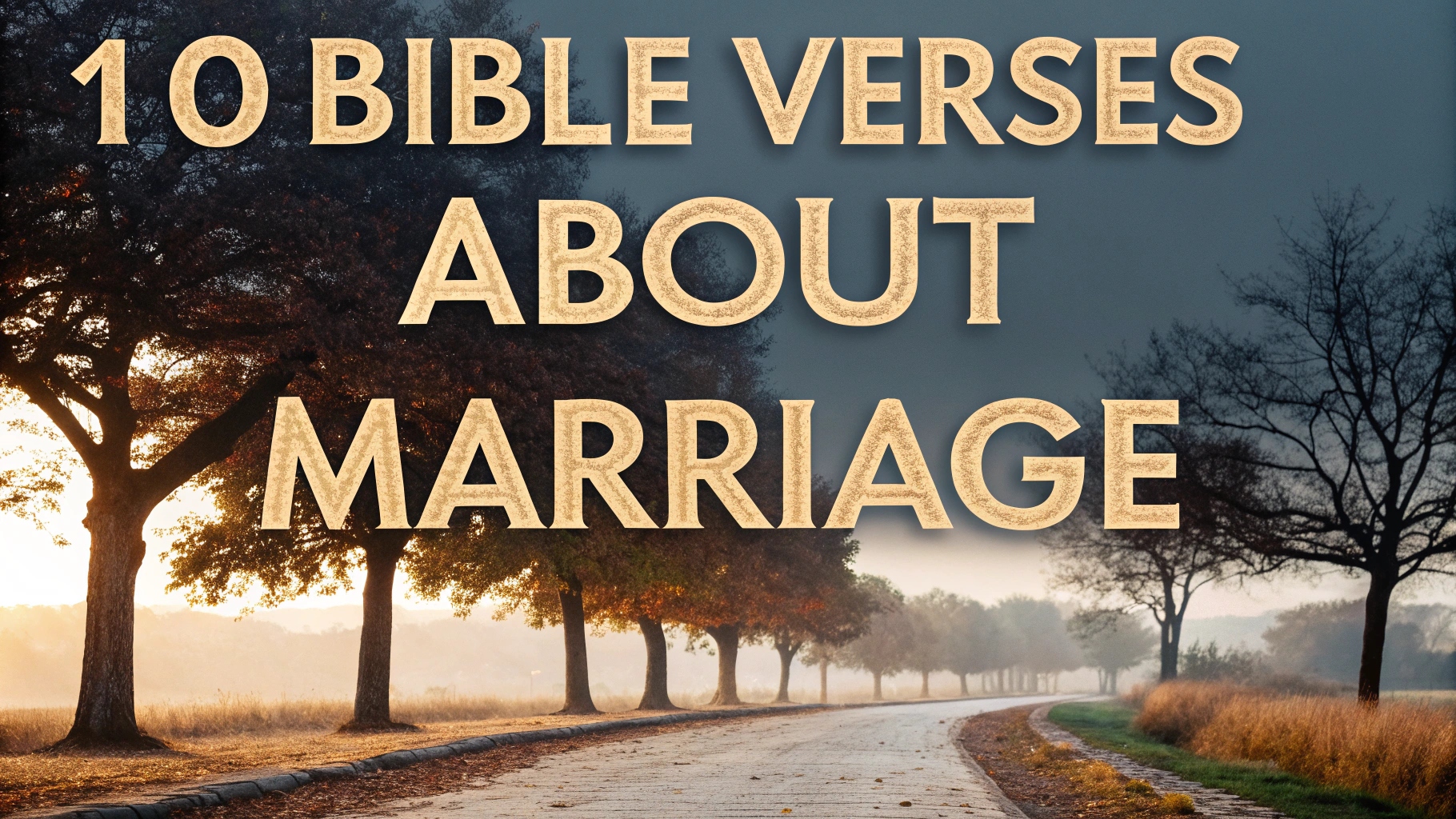 Bible Verses About Marriage