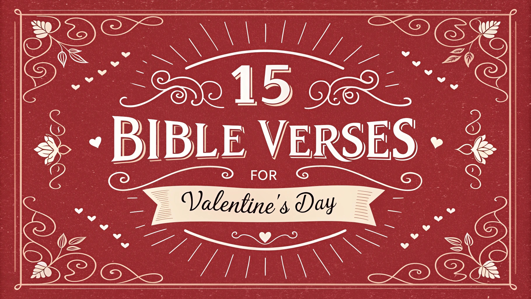 Top 15 Bible Verses for a Heartwarming Valentine’s Day
