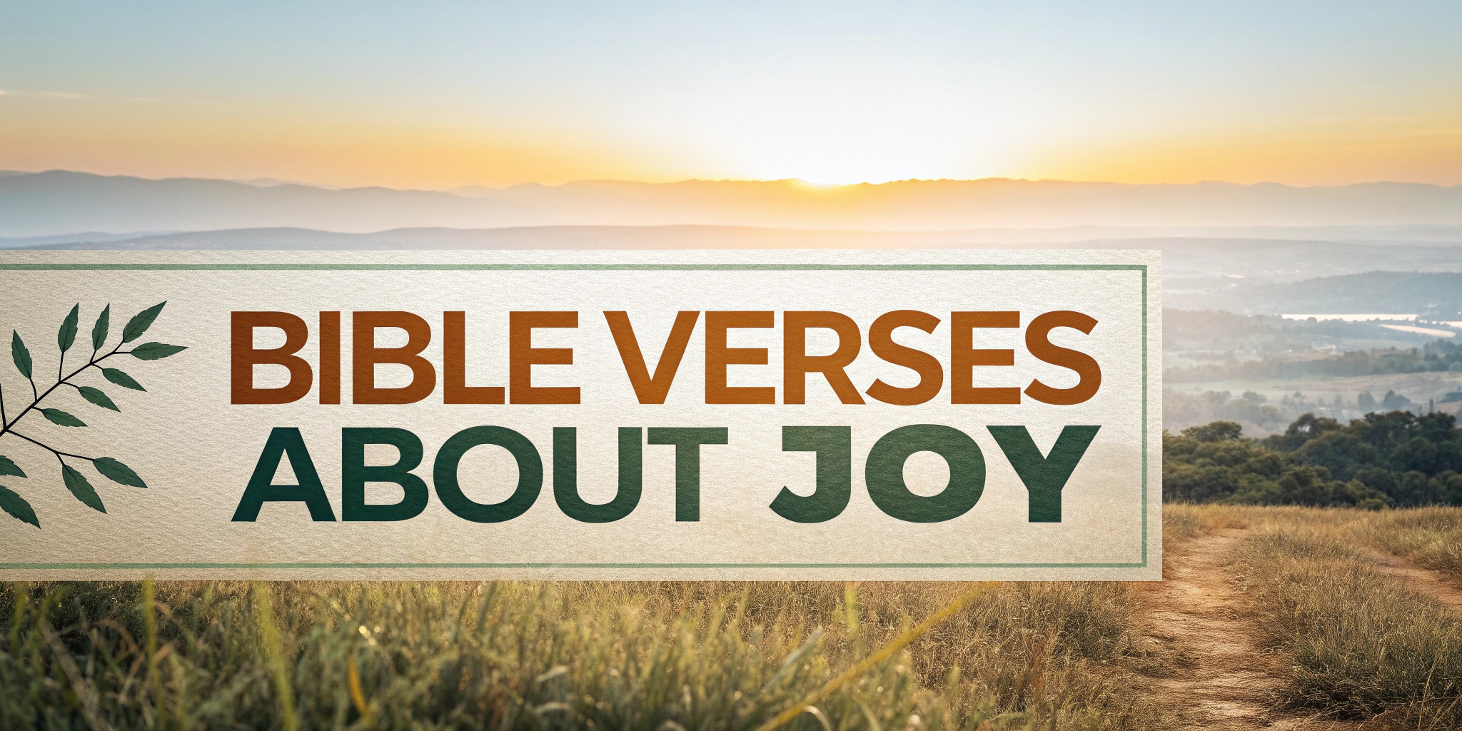 Bible Verses About Joy