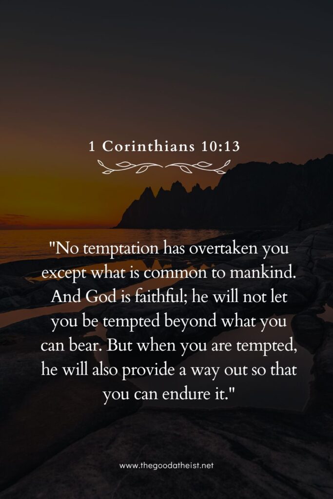 Bible Verses About Overcoming Sin