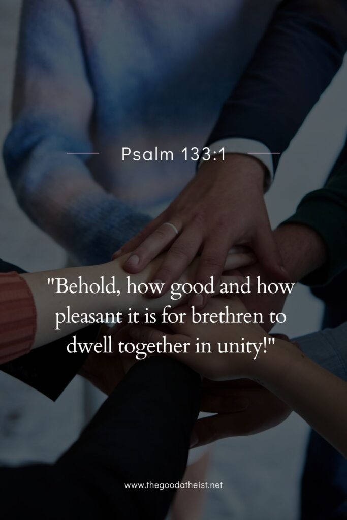 Bible Verses About Unity