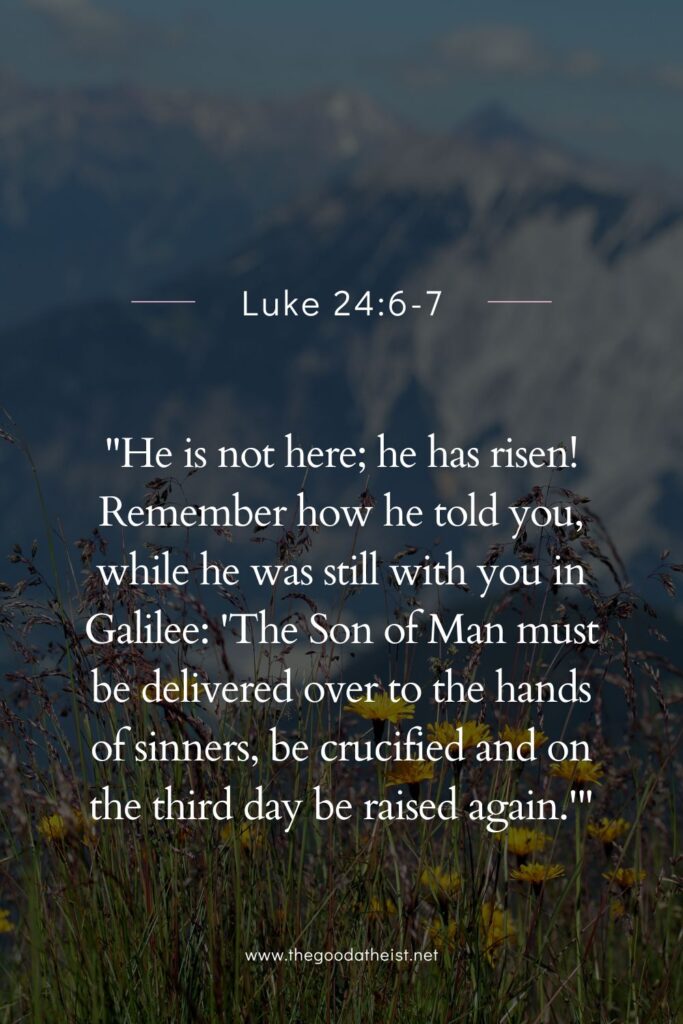 Easter Sunday Bible Verses