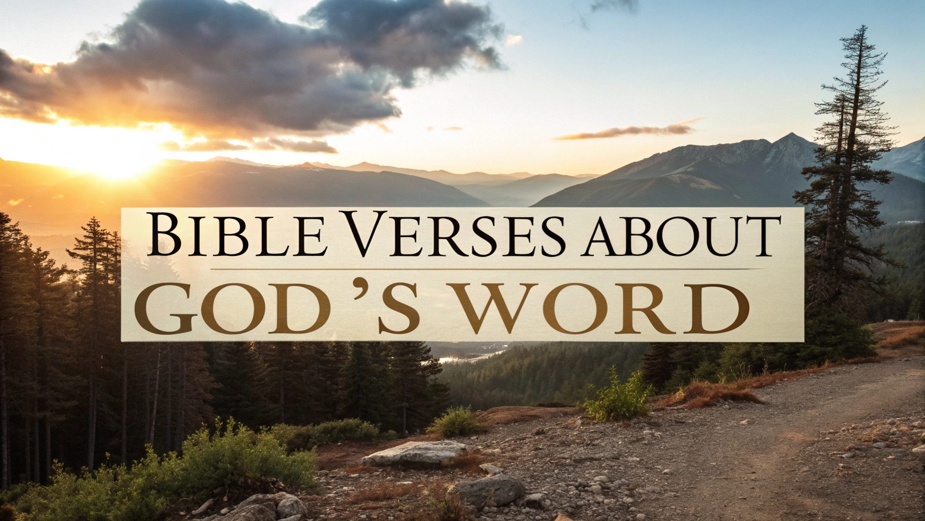 Bible Verses About God’s Word