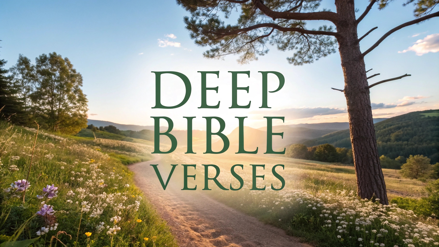 Deep Bible Verses