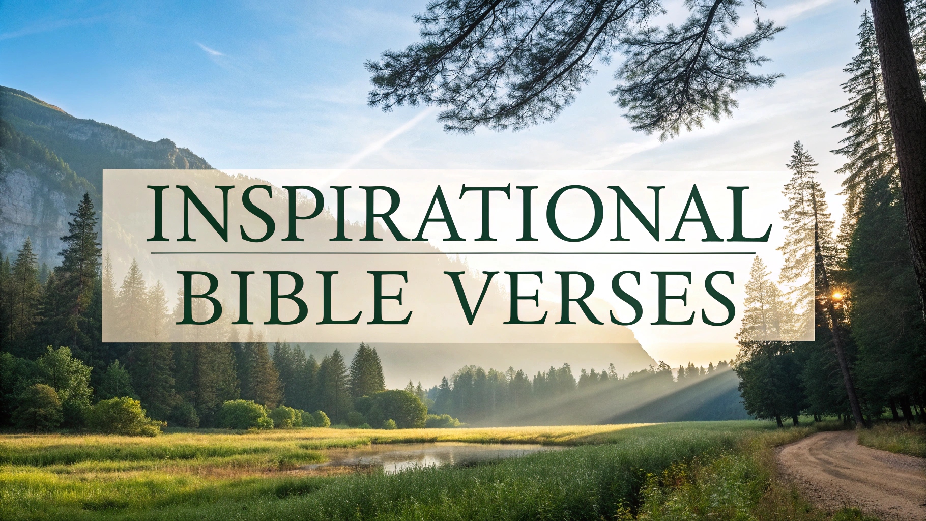 Inspirational Bible Verses