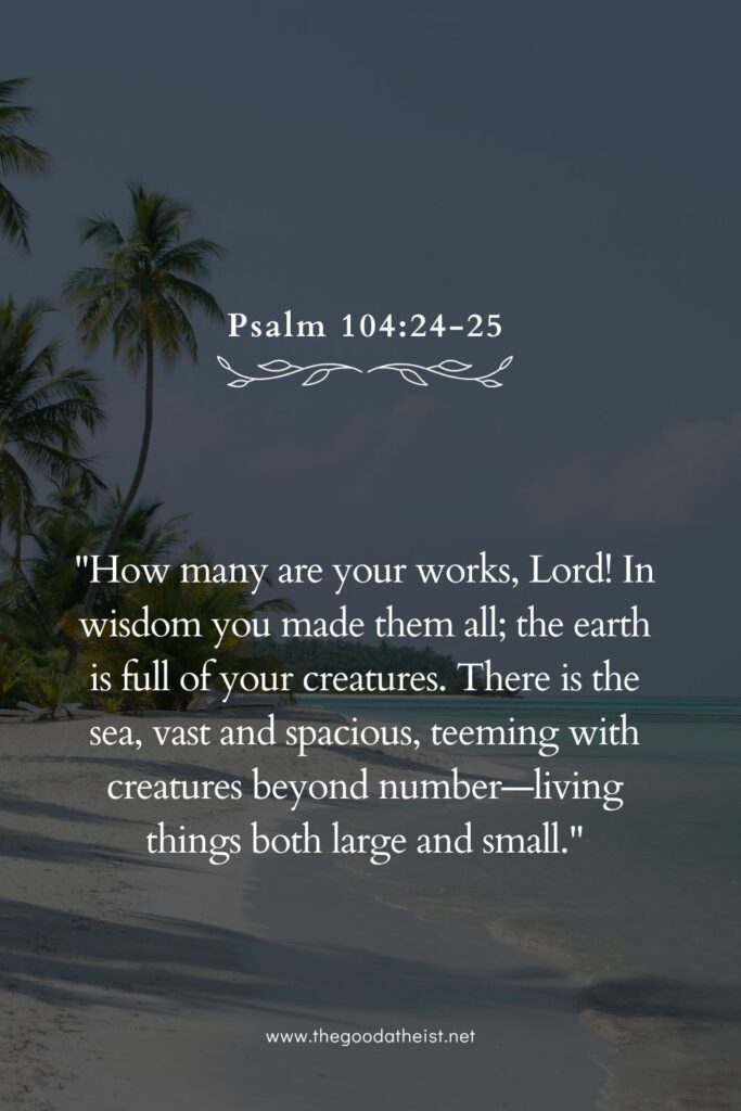 Beach Bible Verses