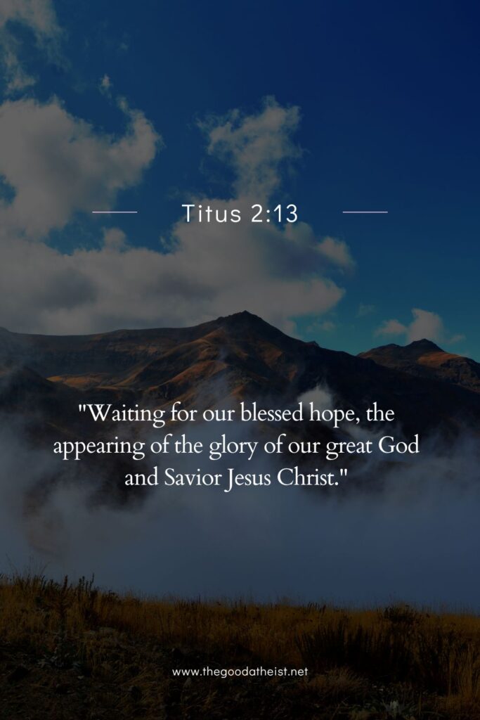 Bible Verse About Future Hope