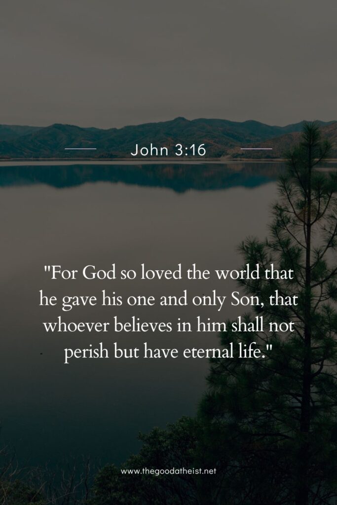 Bible Verse for God's Love