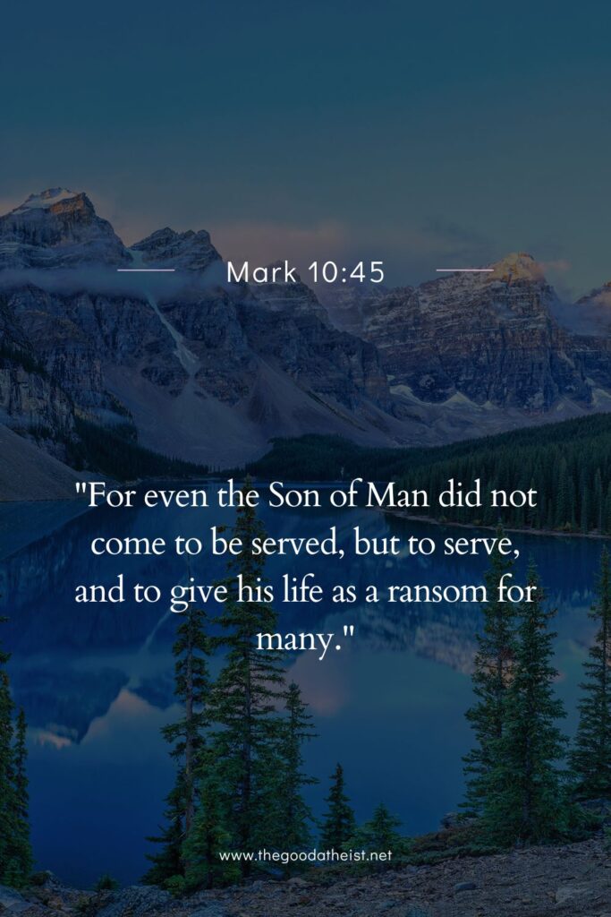 Bible Verse for Service