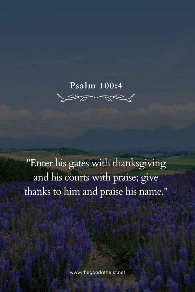 Bible Verse for Thankfulness