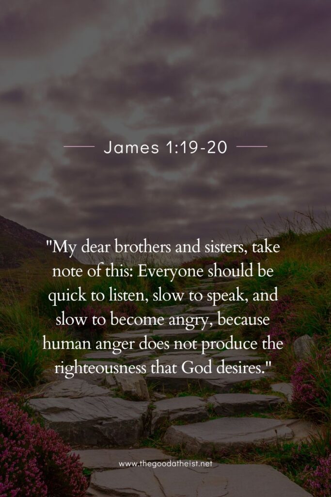 Bible Verses About Anger Issues