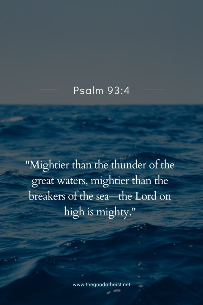 Ocean Bible Verses