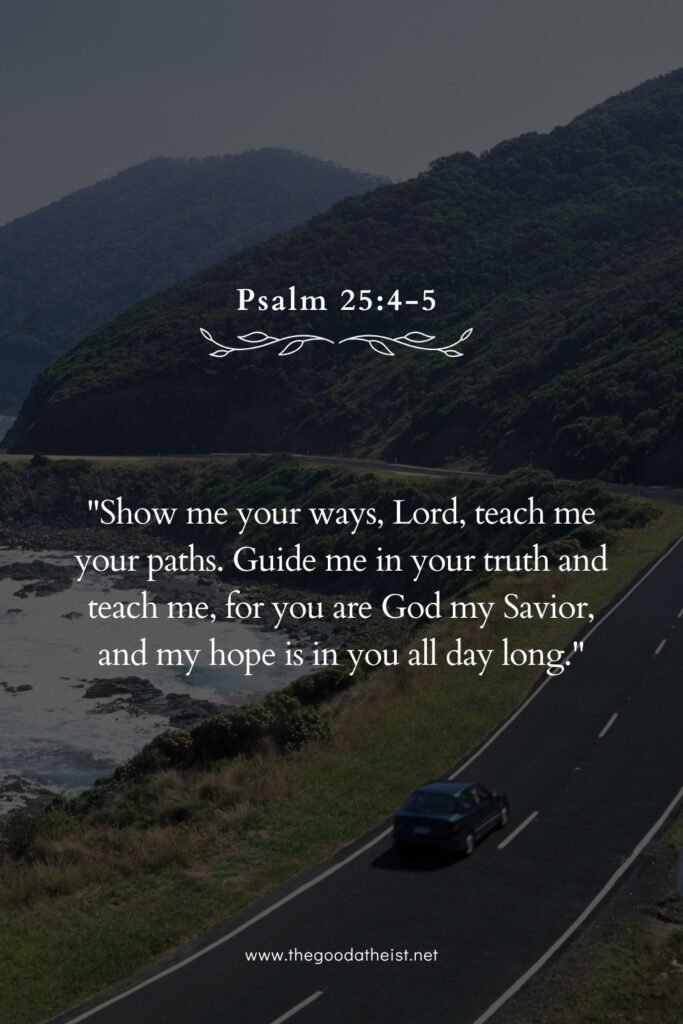 Travel Bible Verse For Journeys