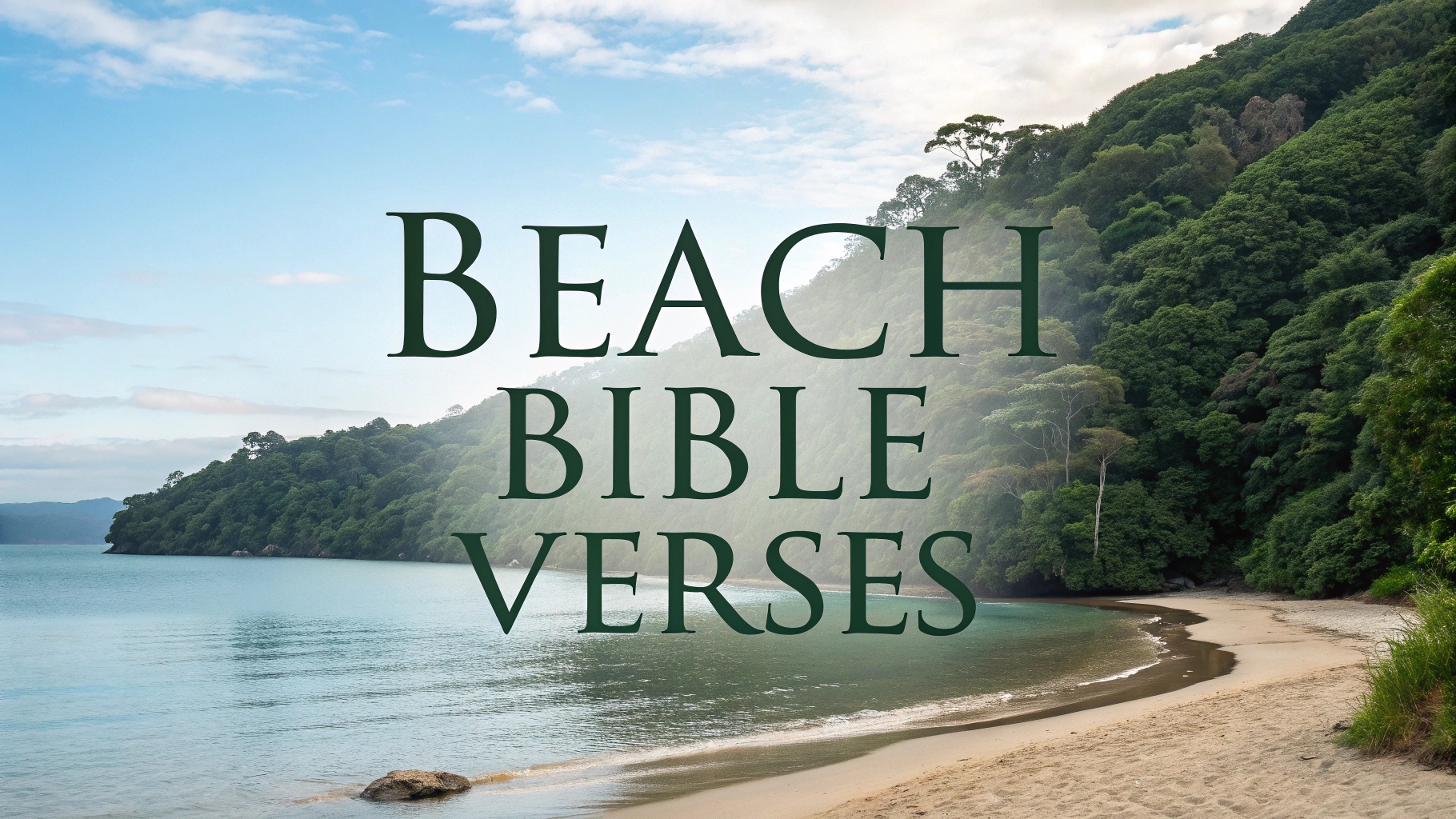 Beach Bible Verses