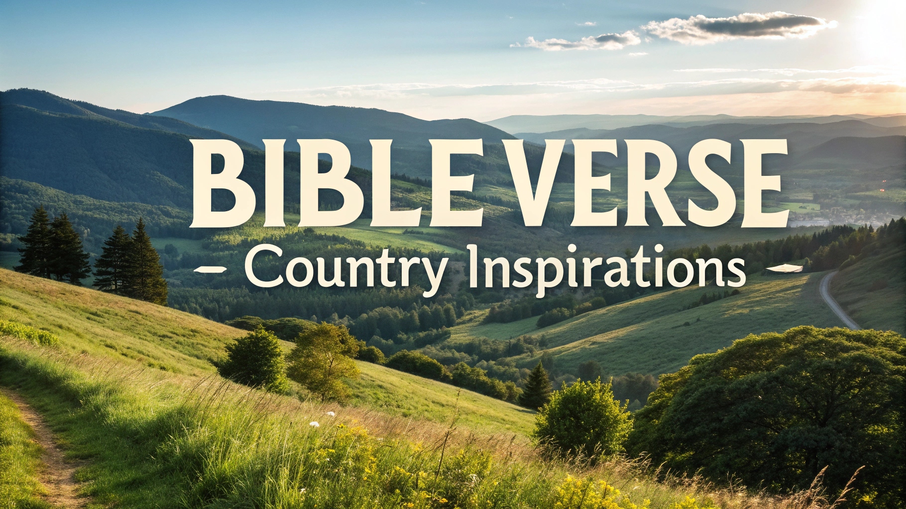 Bible Verse Country Inspirations