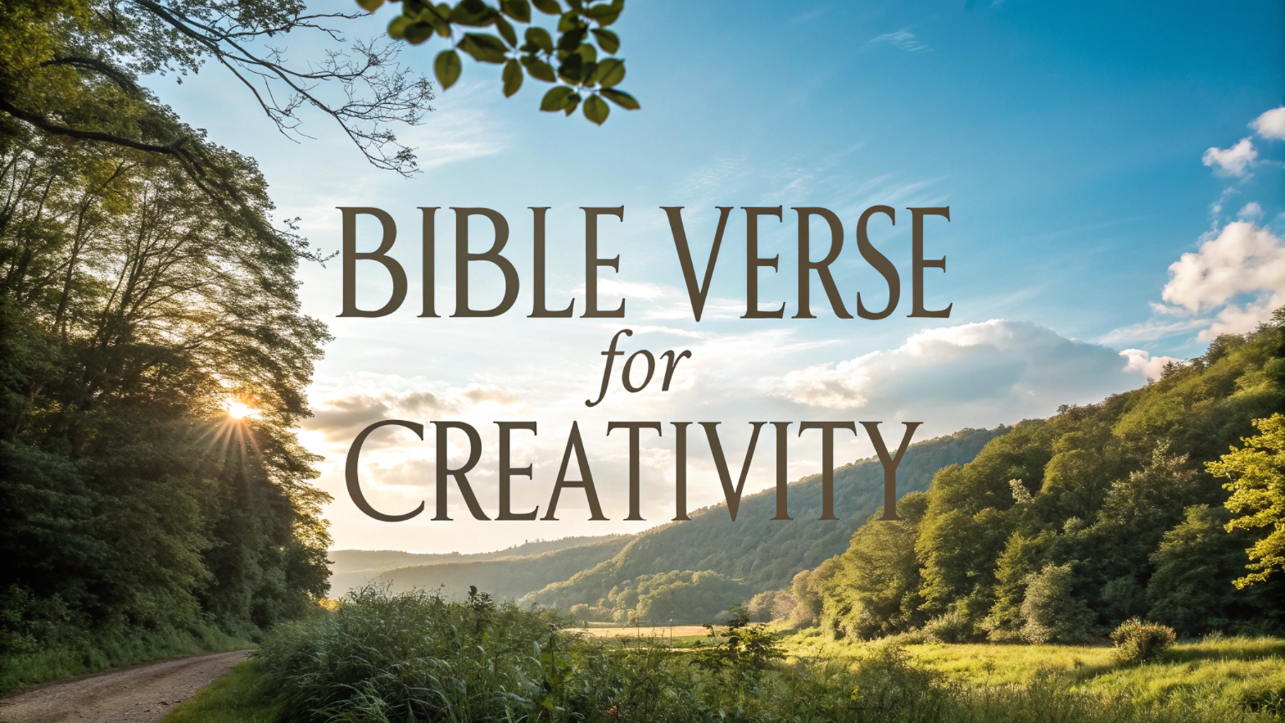 Bible Verse for Creativity