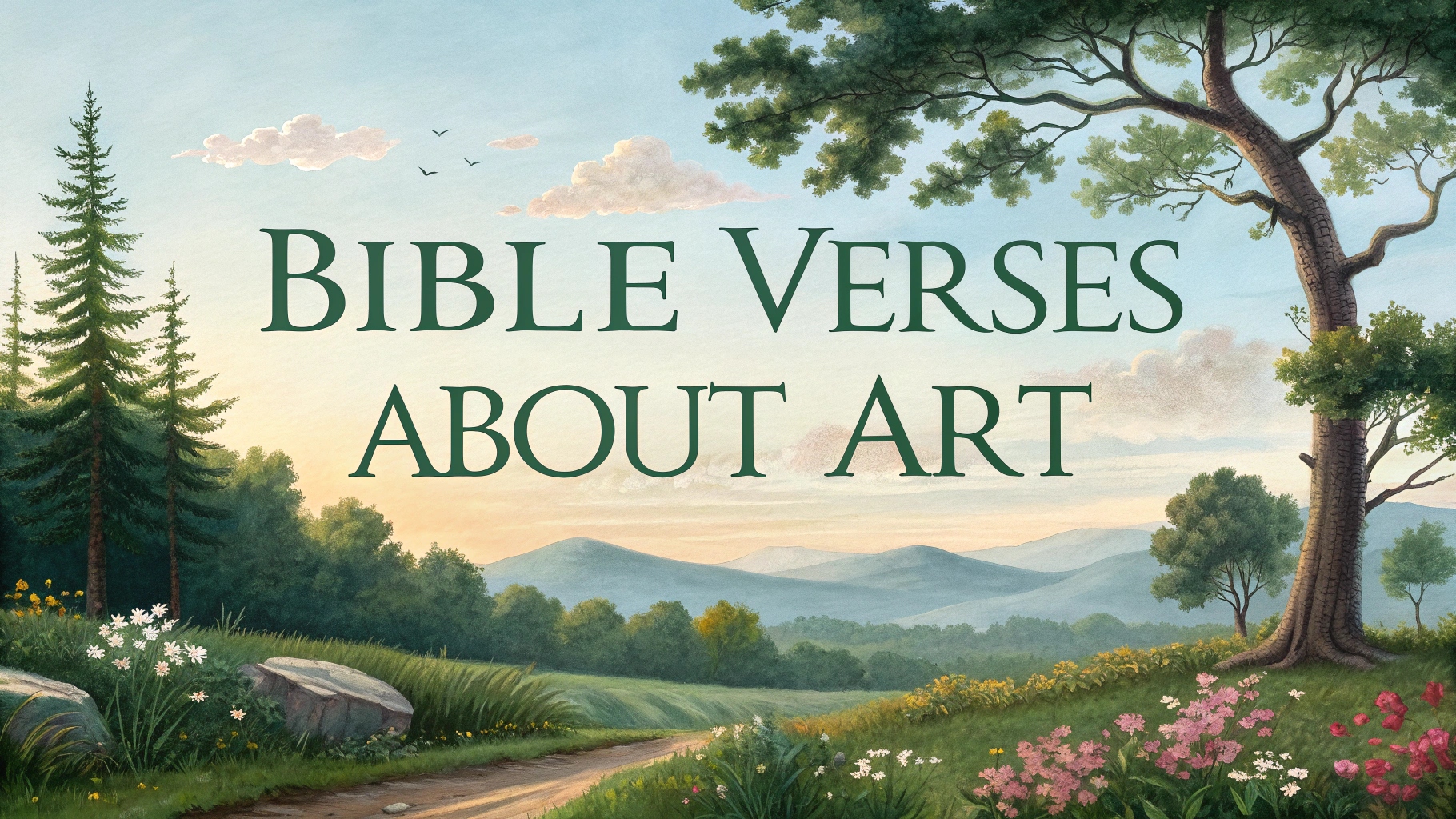 Bible Verses About Art