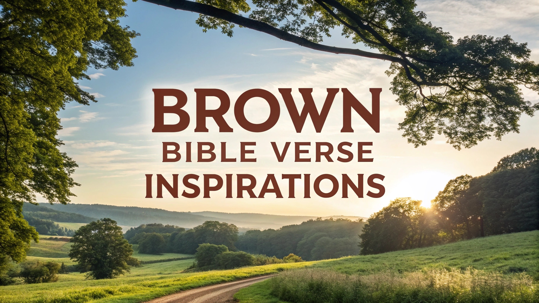 Brown Bible Verse Inspirations