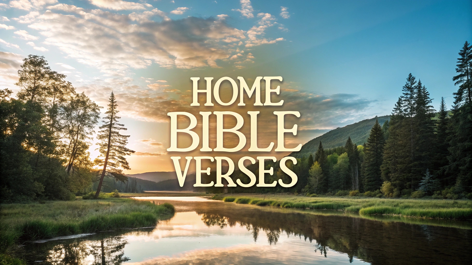 Home Bible Verses