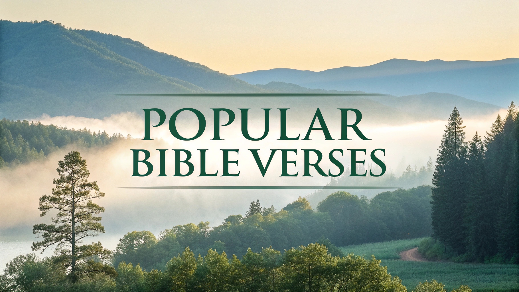 Popular Bible Verses