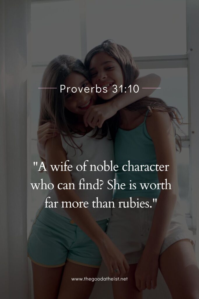 Strong Women Verses for National Sisters Day 