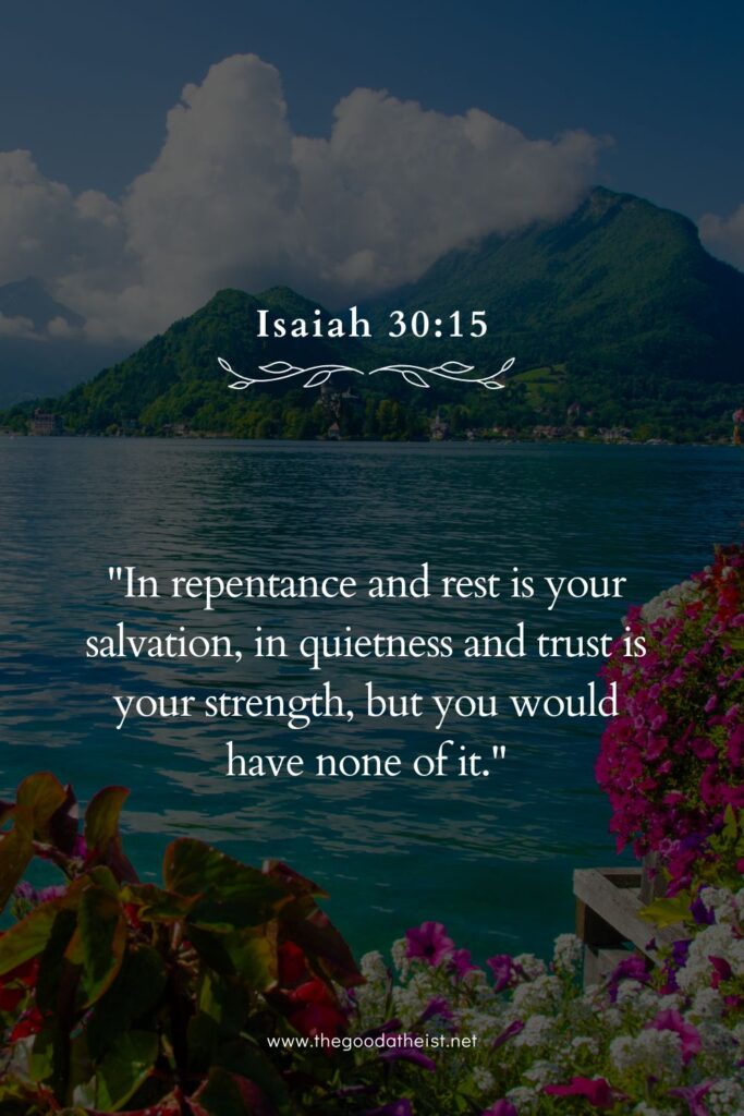 Bible Verses for Quiet Moments