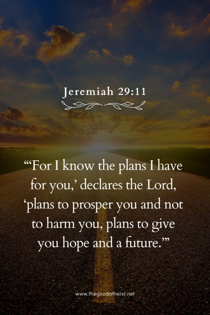 bible verse for future career