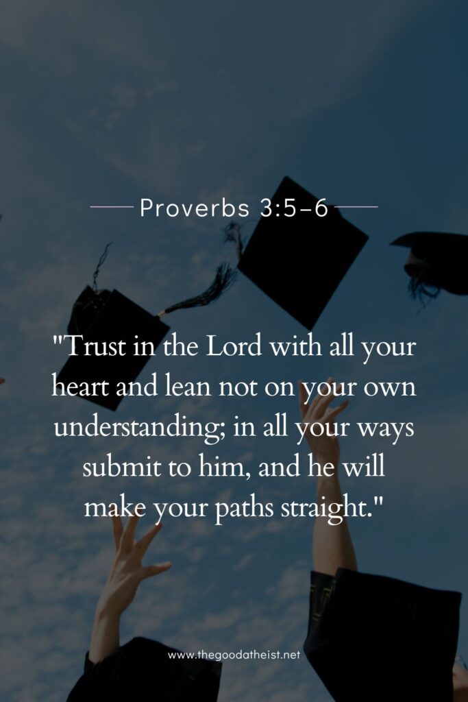 bible verse for graduation