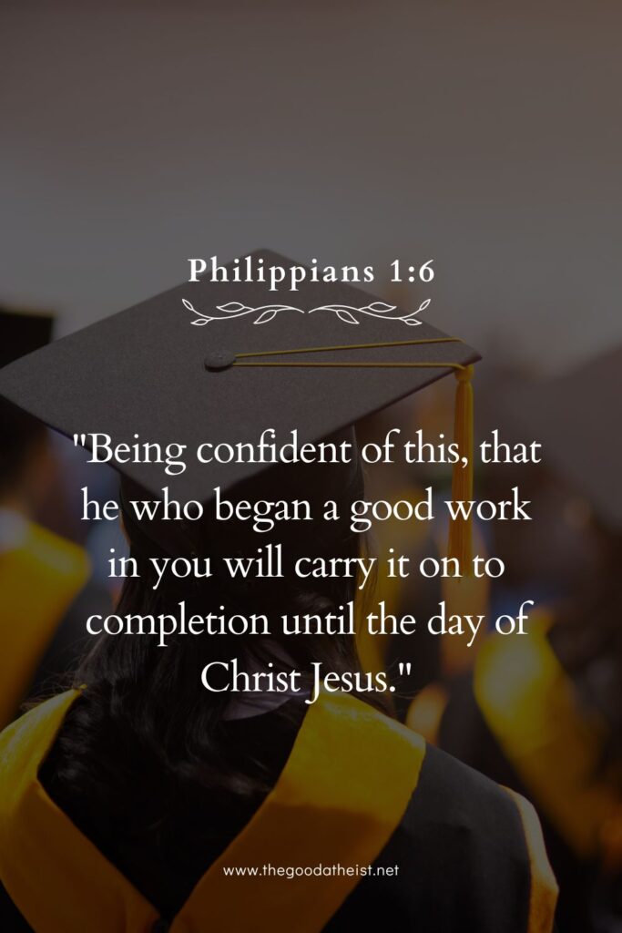 bible verse for graduation