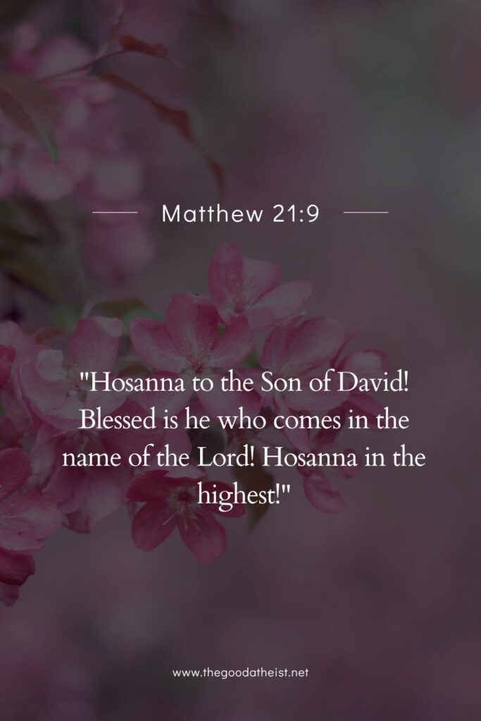 bible verse for holy week