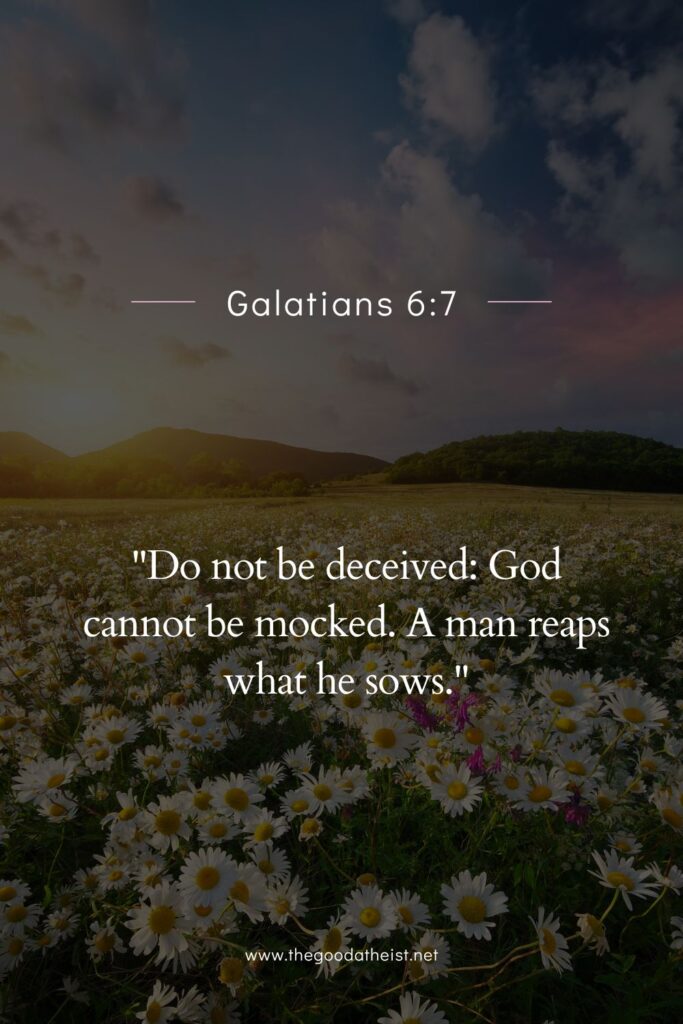 bible verse for karma