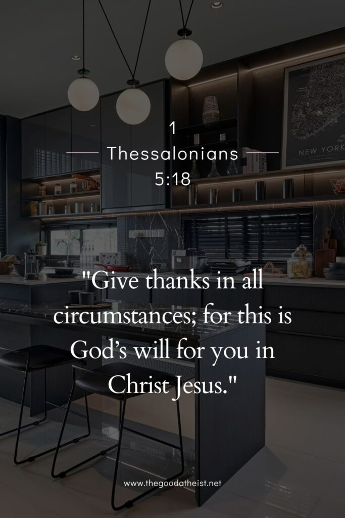 bible verse for kitchen