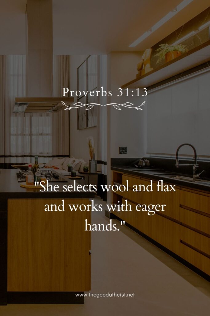 bible verse for kitchen
