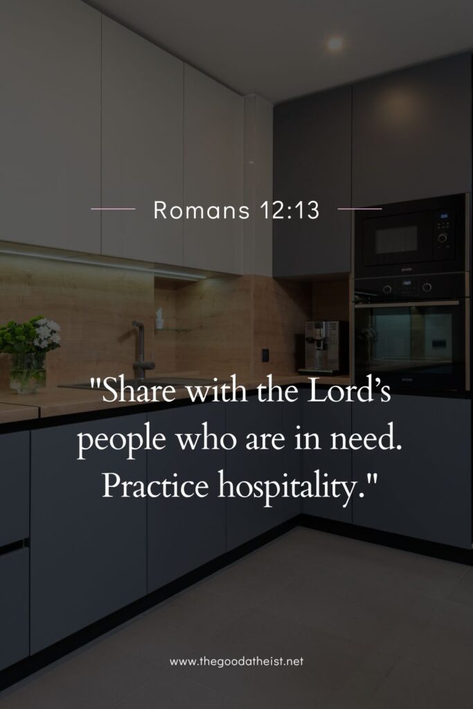 bible verse for kitchen