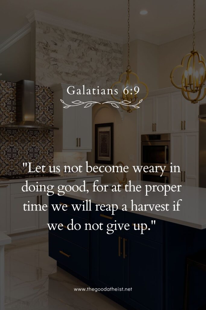 bible verse for kitchen