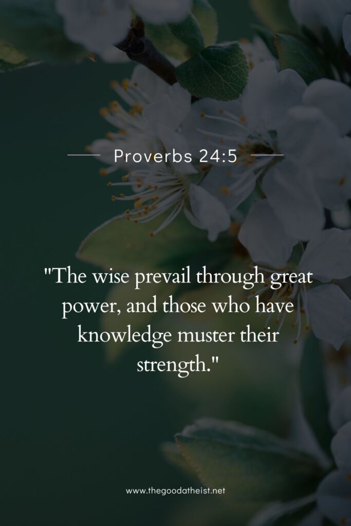 bible verse for knowledge