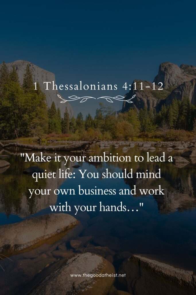bible verse for laziness