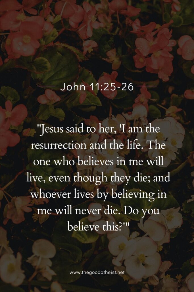 bible verse for lost loved ones