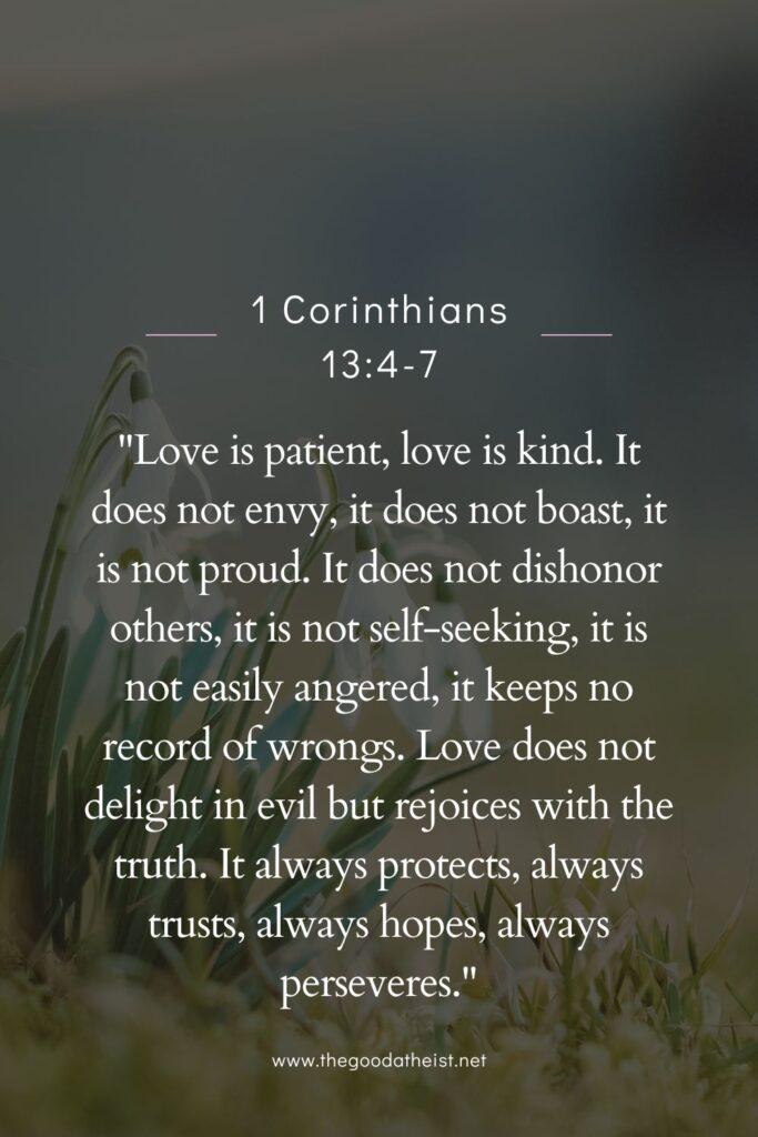 bible verse for loved ones