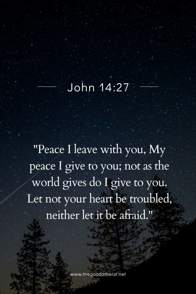 bible verse for night time