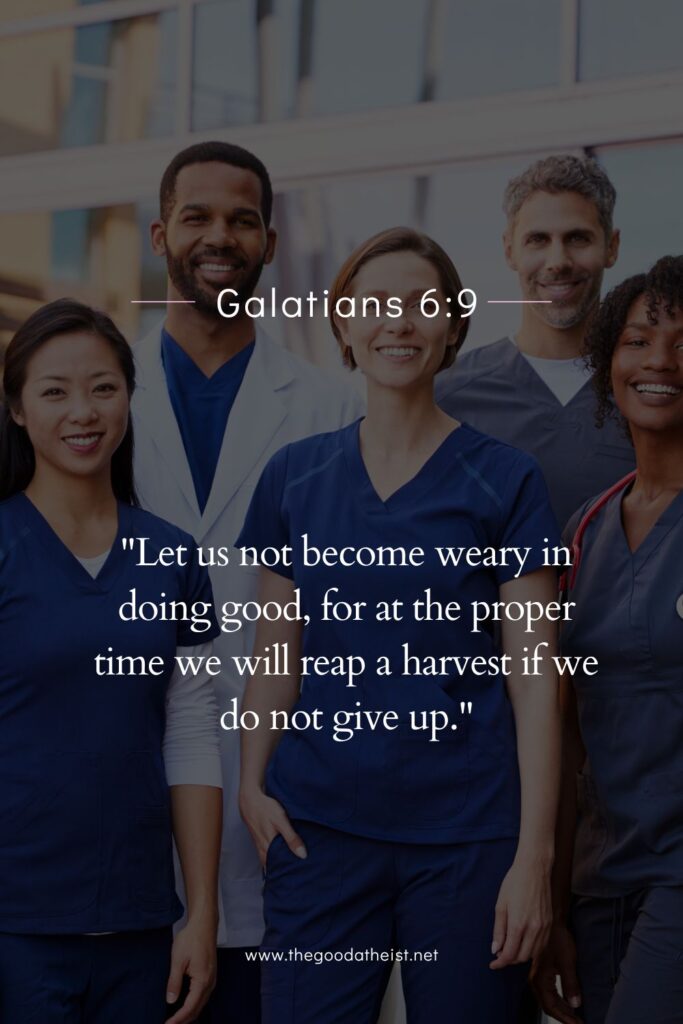 bible verse for nursing student
