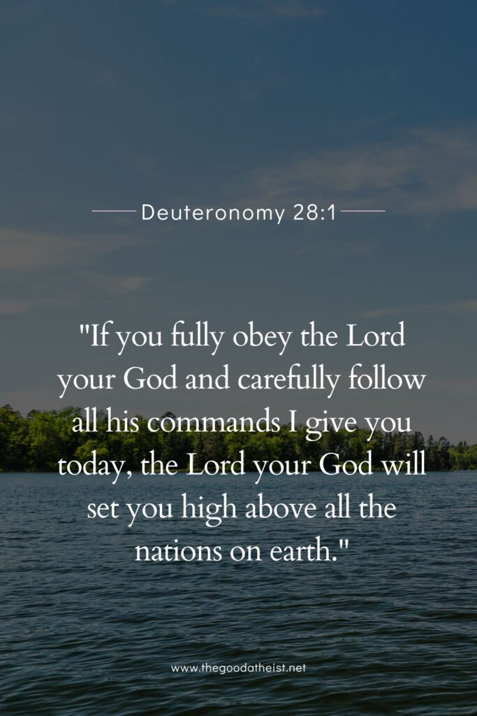 bible verse for obedience