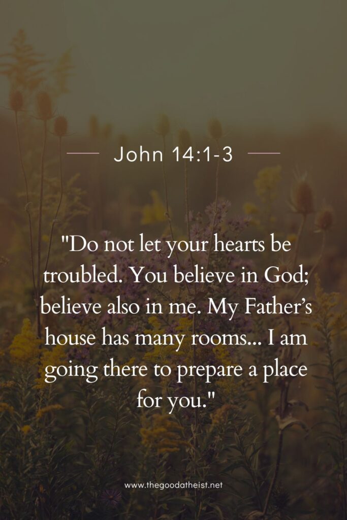 bible verse for obituary