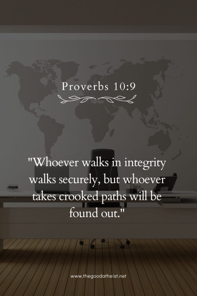 bible verse for office