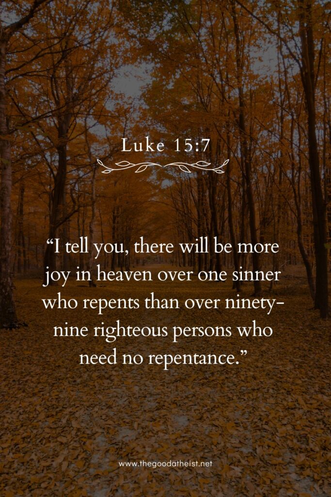 bible verse for repentance