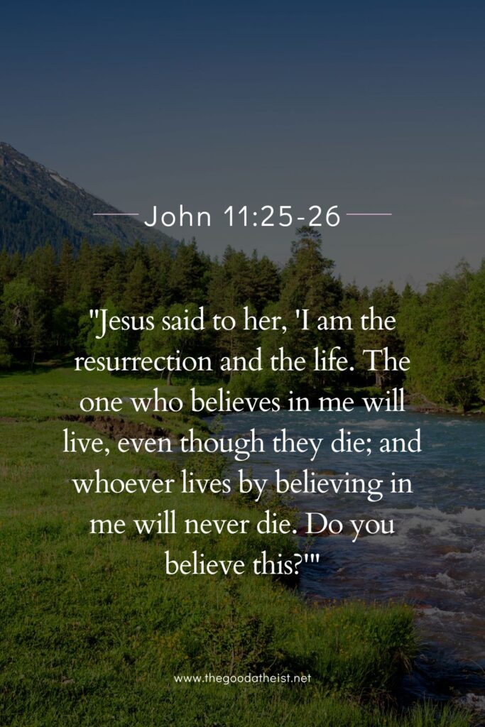 bible verse for rest in peace