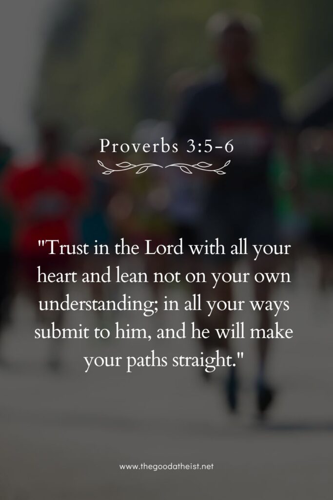 bible verse for runners