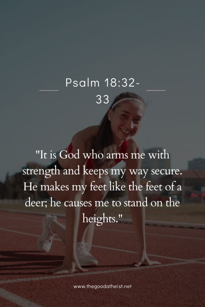 bible verse for runners